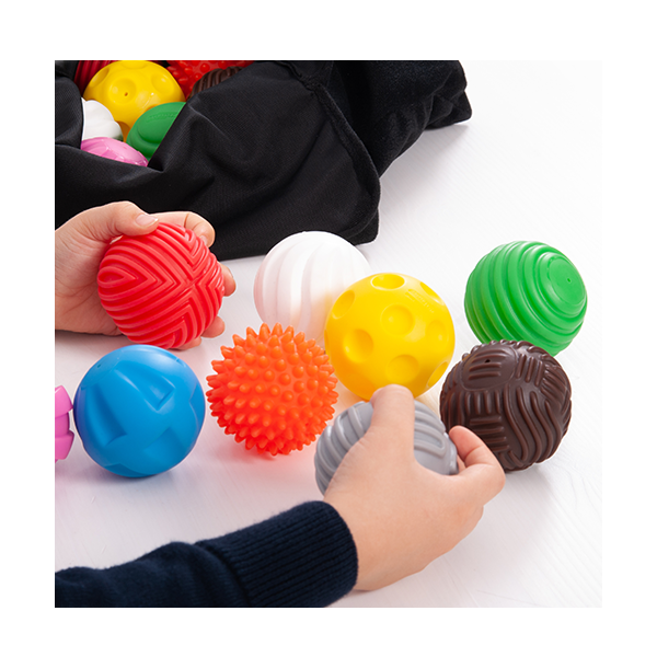 Pelotas de diferentes hotsell texturas
