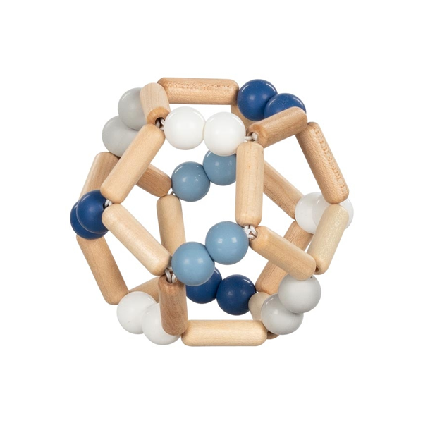 Sonajero elástico pelota, azul