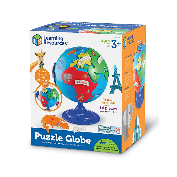 Puzzle globo terráqueo