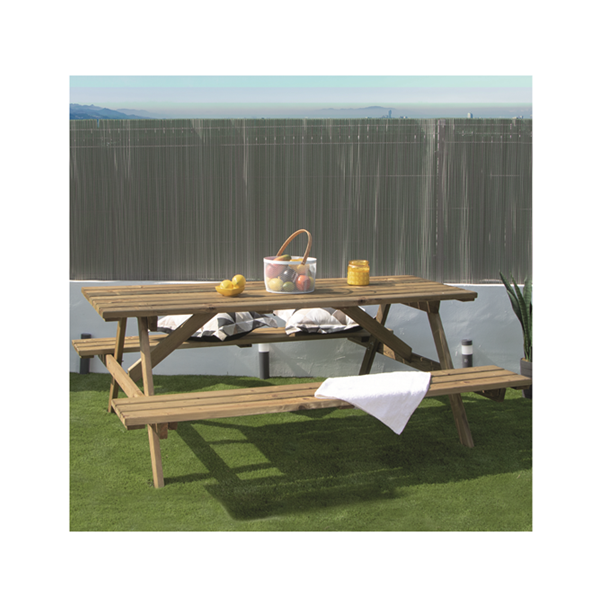 Mesa picnic premium 72x180x160 cm