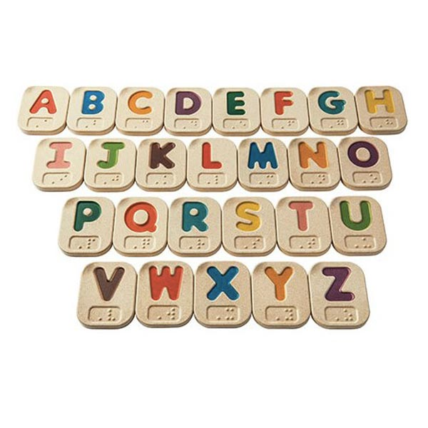 Alfabeto A-Z braille Plantoys