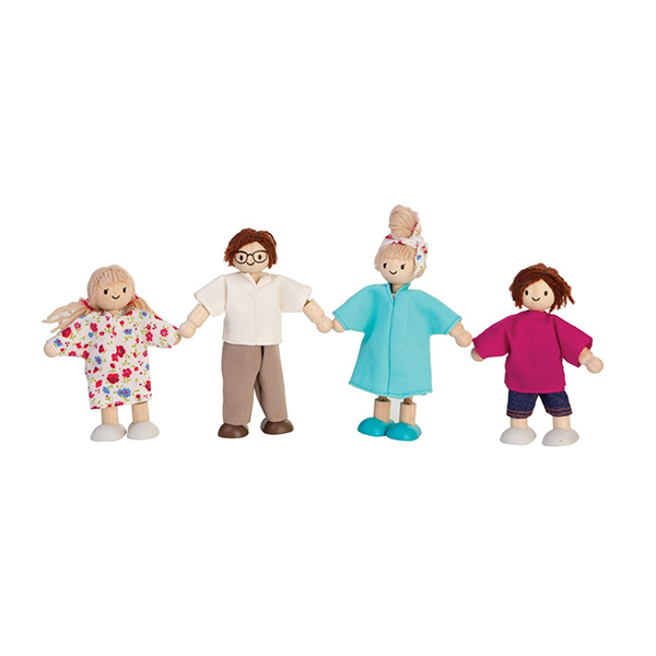 Familia muñecas Plantoys