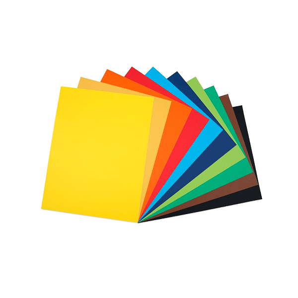Cartulinas surtidas 50x65 cm Pack 20 h.