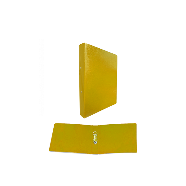 ¿Carpeta cartón 2 anillas 25 mm. Amarilla