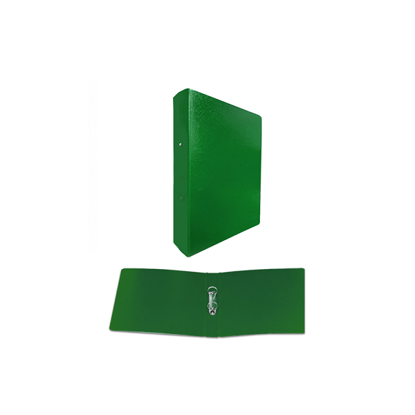 ¿%Carpeta cartón 2 anillas 40 mm. Verde