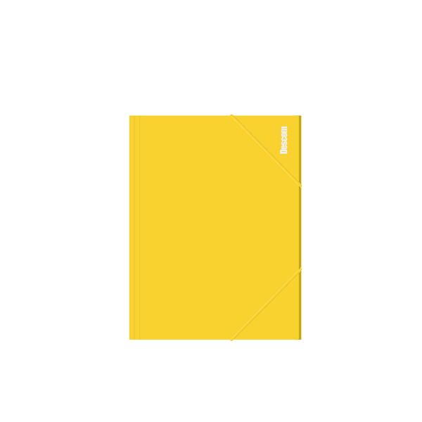 Carpeta Descom solapas p.p. Amarillo (10)