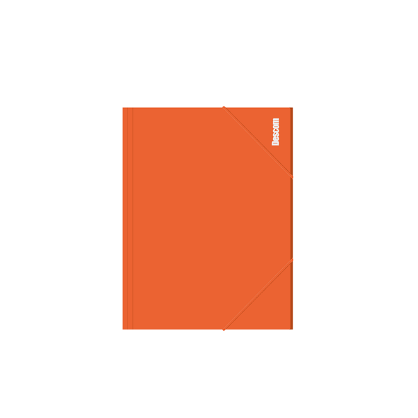 Carpeta Descom solapas p.p. Naranja (10)