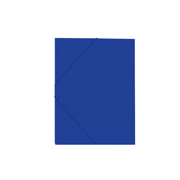 Carpeta gomas solapa PVC Saro. Azul Marino (24)