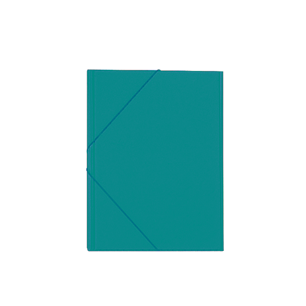 Carpeta gomas solapa PVC Saro. Verde (24)