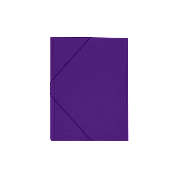 Carpeta gomas solapa PVC Saro. Violeta (24)