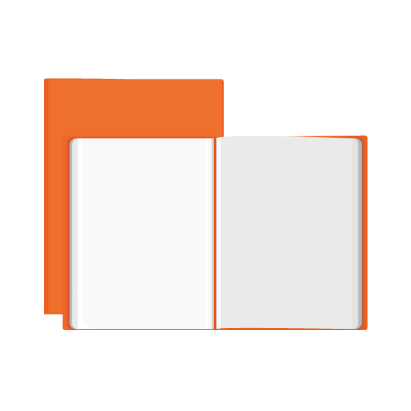 Carpeta multif. Descom 30 h. Naranja (8)