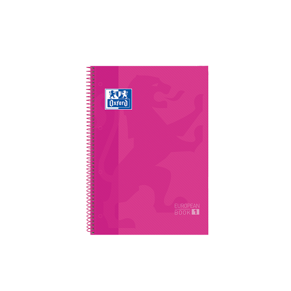 Cuaderno Oxford microperforado 80 h. Fucsia (5)