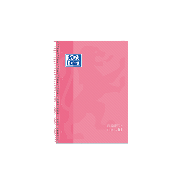 Cuaderno Oxford microperforado 80 h. Rosa (5)