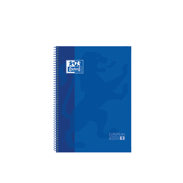 Cuaderno Oxford microperforado 80 h. Azul (5)