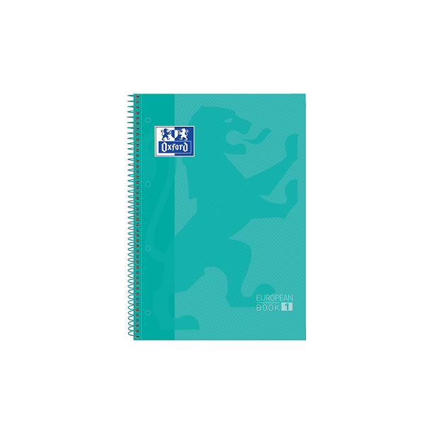 Cuaderno Oxford microperforado 80 h. Verde (5)
