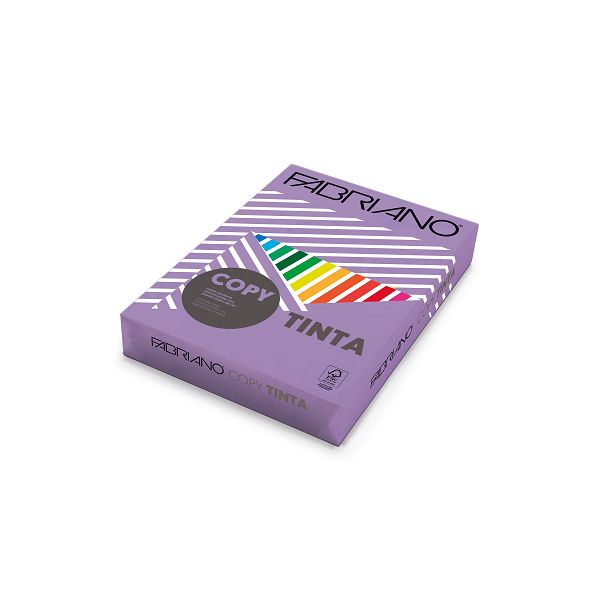 Paq. 500 h. papel Color Plus A4 Morado