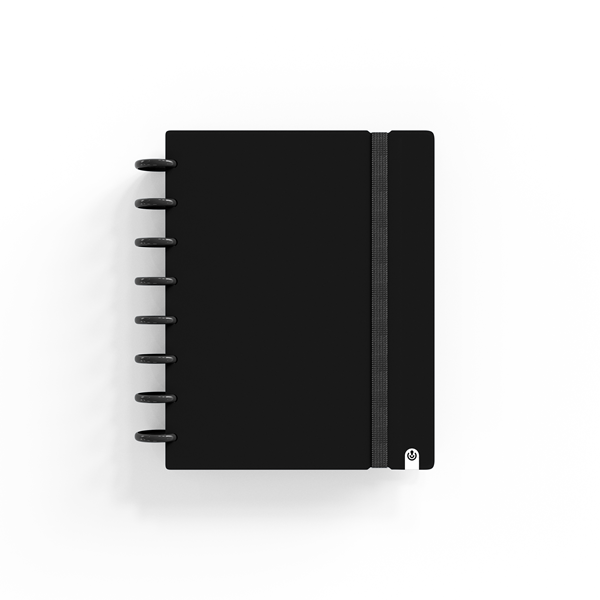 Cuaderno Ingeniox A5 80 h. cuad. Negro (2/10)