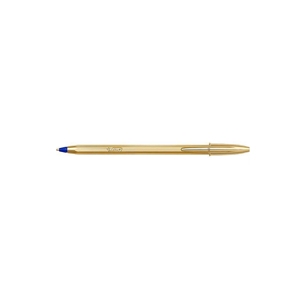Bolígrafo Bic Shine Oro tinta Azul (20)