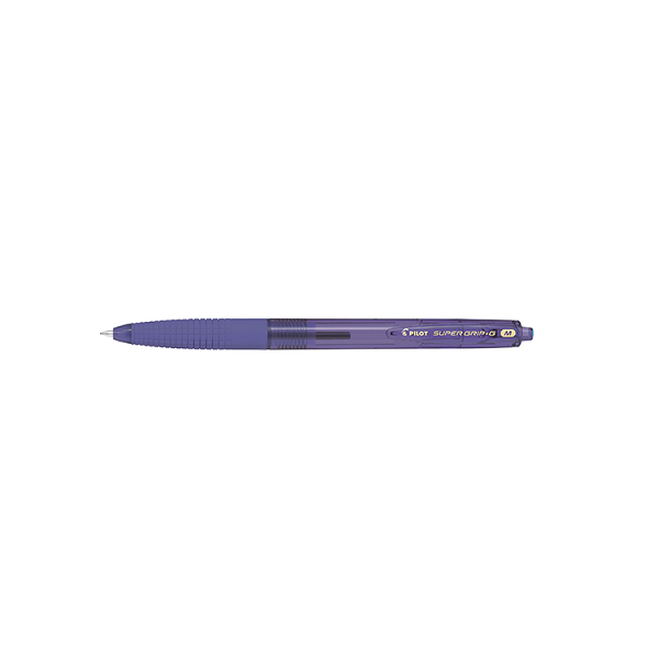 ¿Bolígrafo Pilot Super Grip Violeta (12)