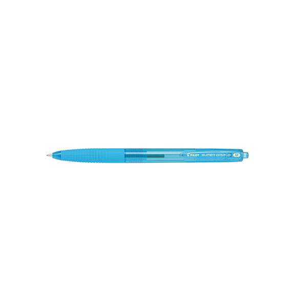 Bolígrafo Pilot Super Grip Azul Turquesa (12)