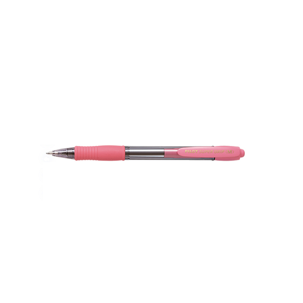 Bolígrafo Pilot Super Grip Rosa (12)