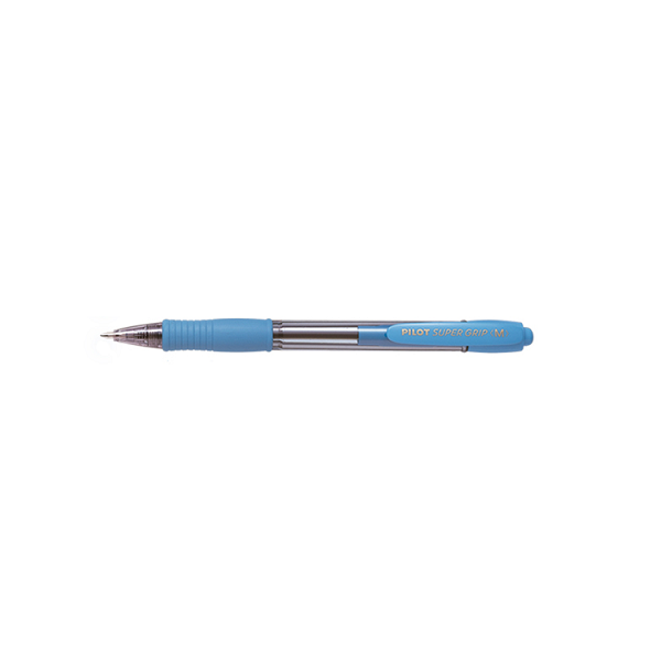 Bolígrafo Pilot Super Grip Turquesa (12)