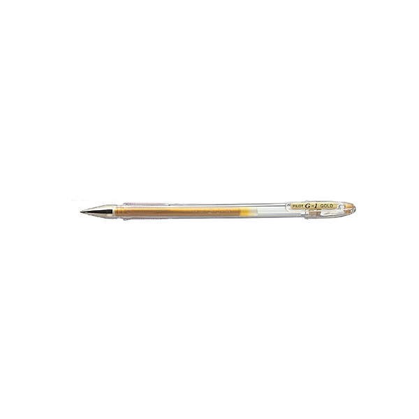 **Bolígrafo gel Pilot G-1 Oro