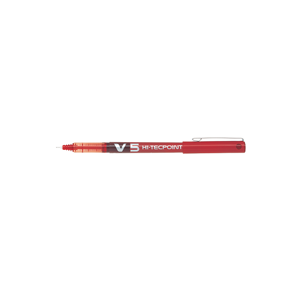 Rotulador Pilot V5 Rojo (12)