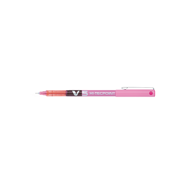 Rotulador Pilot V5 Rosa (12)