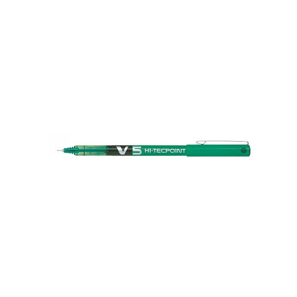 Rotulador Pilot V5 Verde (12)