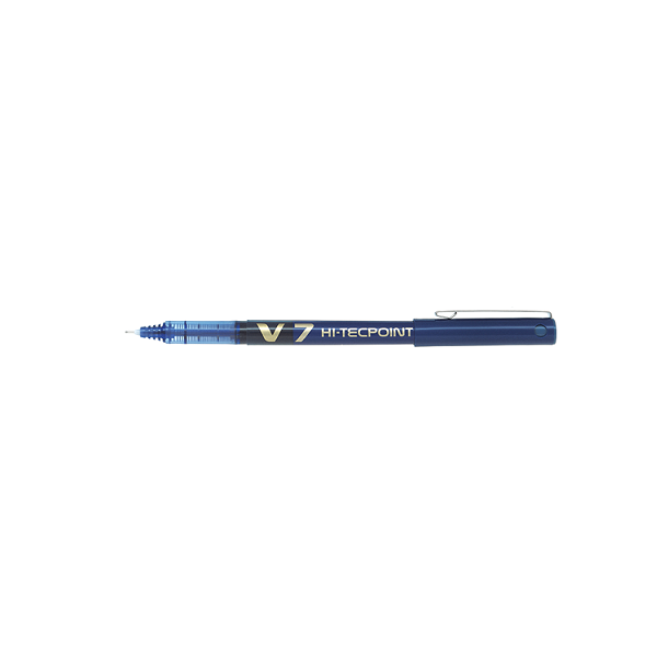 Rotulador Pilot V-7 Azul (12)