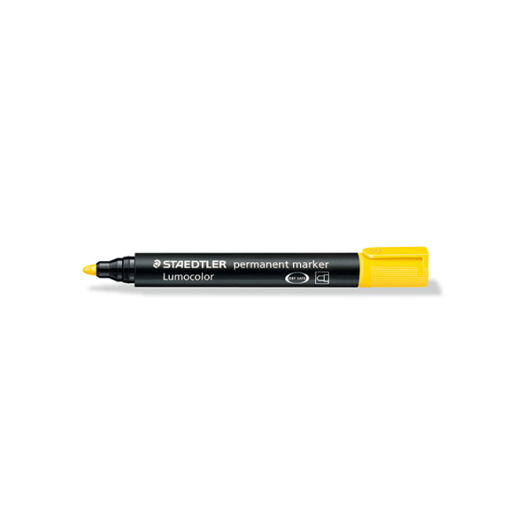 Rotulador Lumocolor Staedtler 352 Amarillo (10)