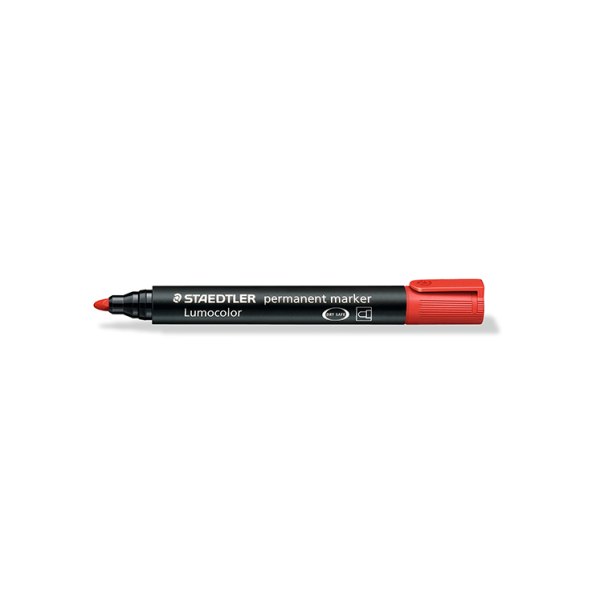 Rotulador Lumocolor Staedtler 352 Rojo (10)