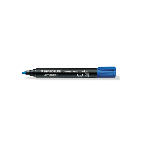 Rotulador Lumocolor Staedtler 352 Azul (10)