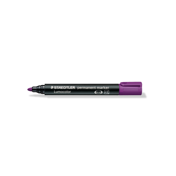 Rotulador Lumocolor Staedtler 352 Morado (10)