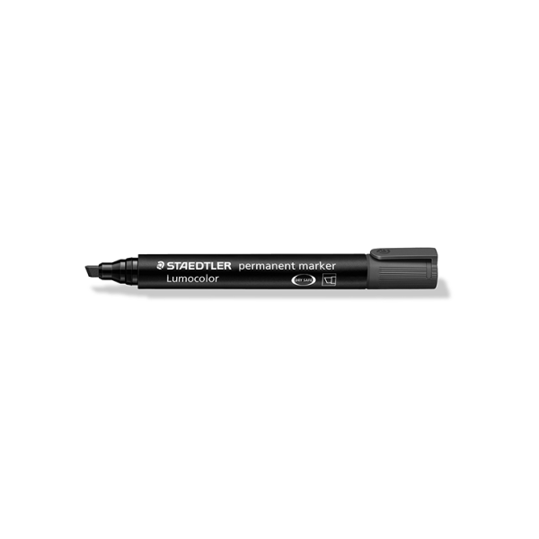 Rotulador Lumocolor Staedtler 350 Negro (10)