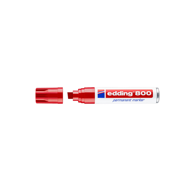 Rotulador Edding 800 Rojo (5)