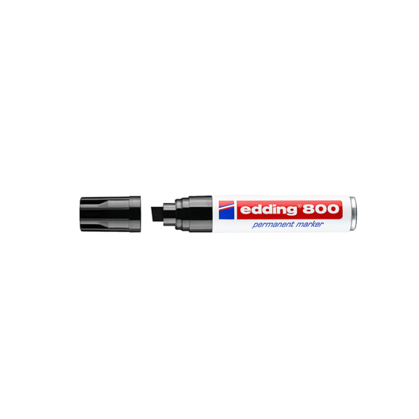 Rotulador Edding 800 Negro (5)