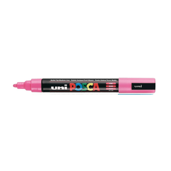 Rotulador Uni Posca PC-5M Rosa (6)