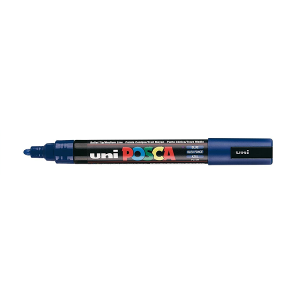 Rotulador Uni Posca PC-5M Azul osc. (6)