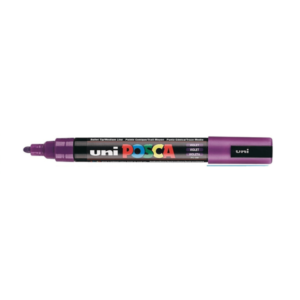 Rotulador Uni Posca PC-5M Violeta (6)
