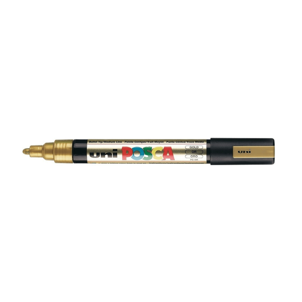 Rotulador Uni Posca PC-5M Oro (6)