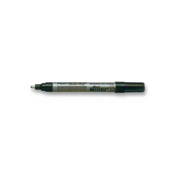 Rotulador PiloT Supercolor Gordo SC-M Plata (12)