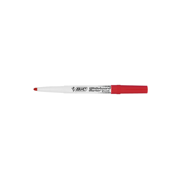 Rotulador pizarra Bic Velleda Medium 1741 Rojo (12/384)