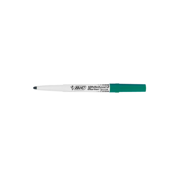 Rotulador pizarra Bic Velleda Medium 1741 Verde (12/384)