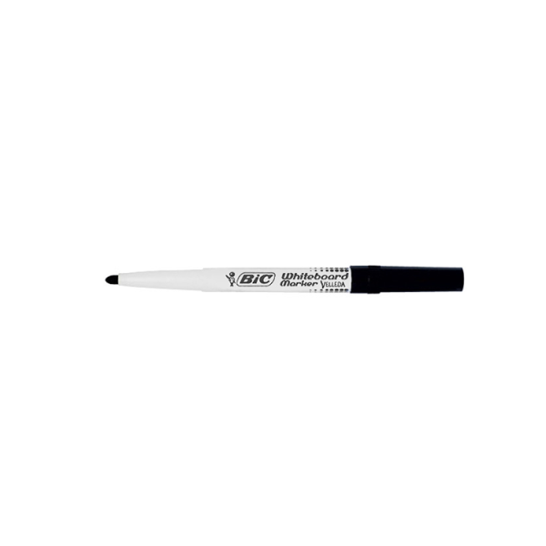 Rotulador pizarra Bic Velleda Medium 1741 Negro (12/384)