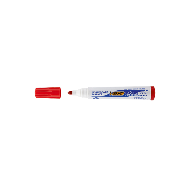 Rotulador pizarra Bic Velleda Marker 1701 Rojo (12/288)