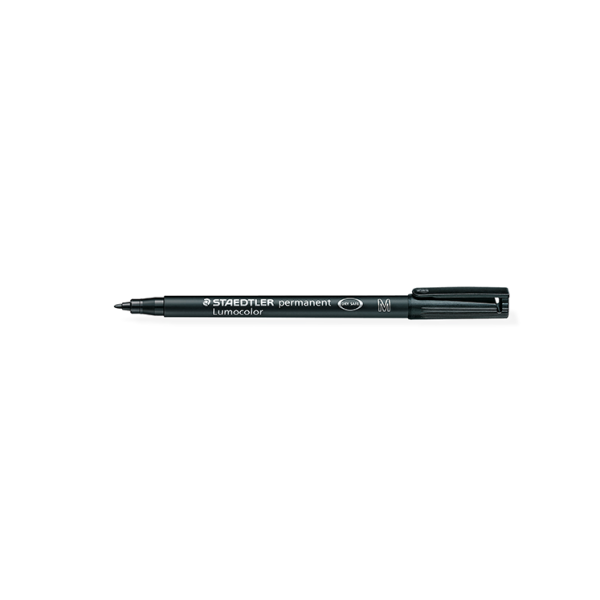 Rotulador Staedtler Lumocolor M 317 Negro (10)