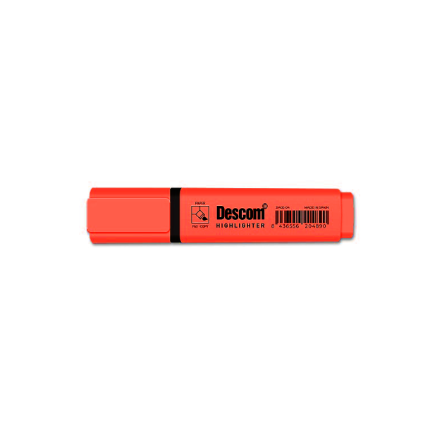 Marcador Descom Rojo (10)