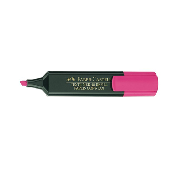 Marcador Faber Textliner 48 Rosa (10)